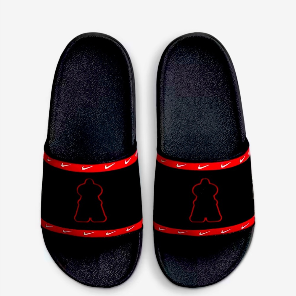 Los Angeles Angels slides men’s size 12 slides brand new in color: black and red